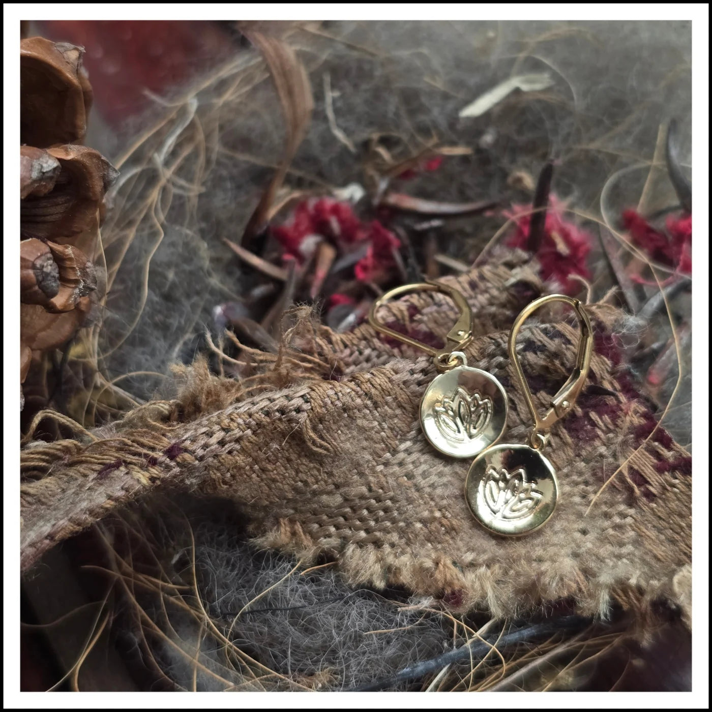 Paird Pond Reflections Earrings