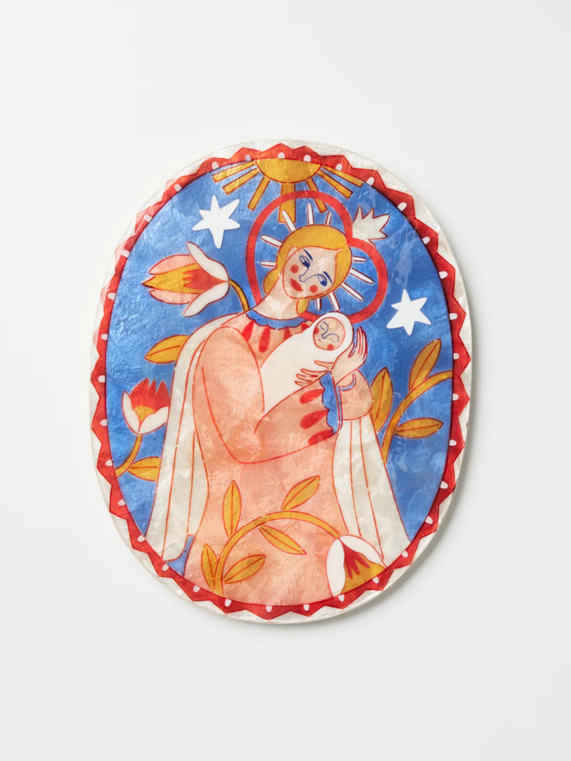 Gardienne Bebe Blue Wall Art