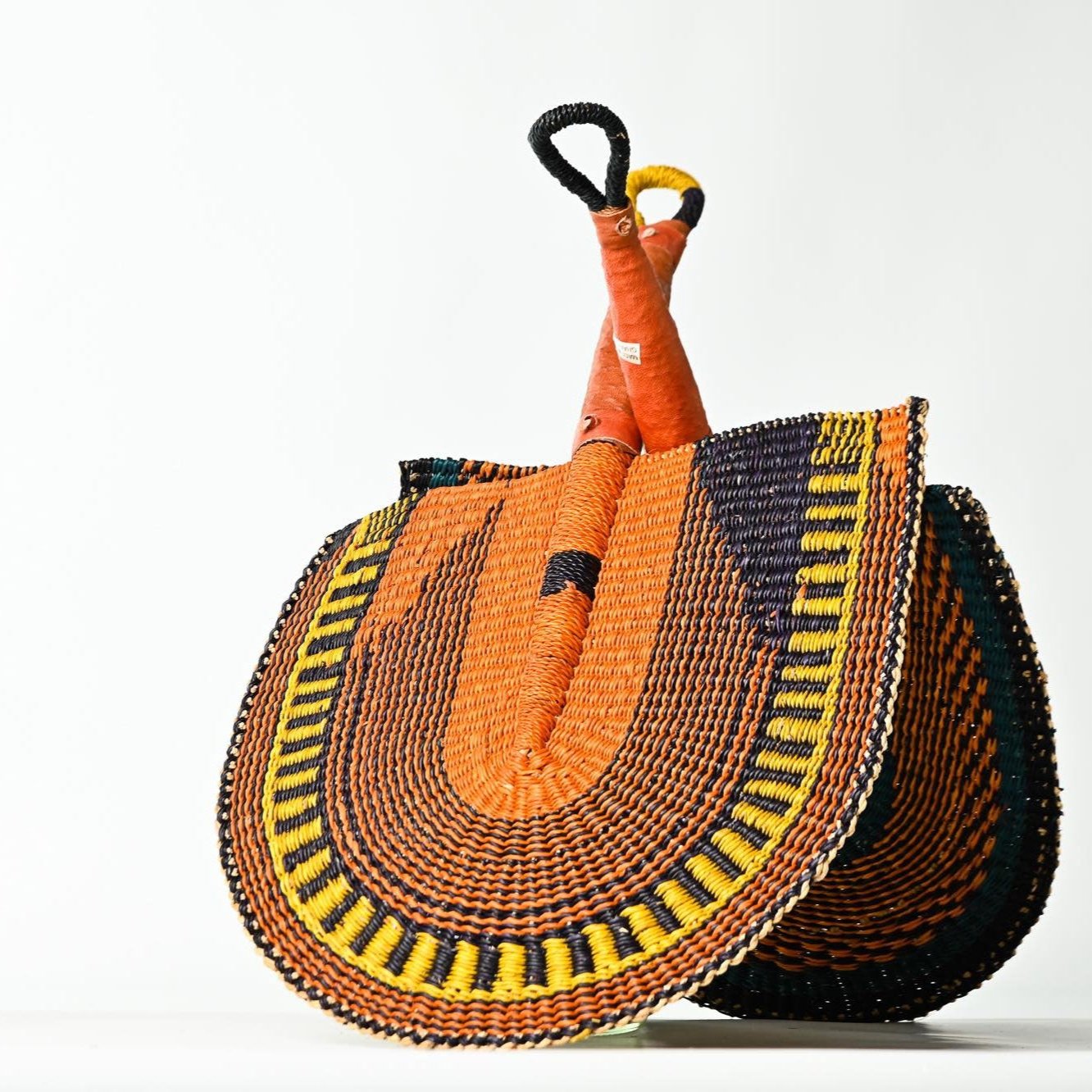 Fan - hand woven elephant grass