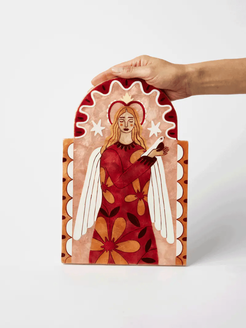 Gardienne Angel Pink Wall Art