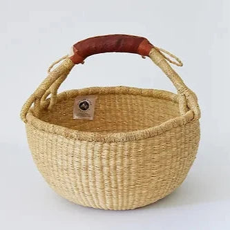 African Queen Round Basket - Medium - 2 Styles