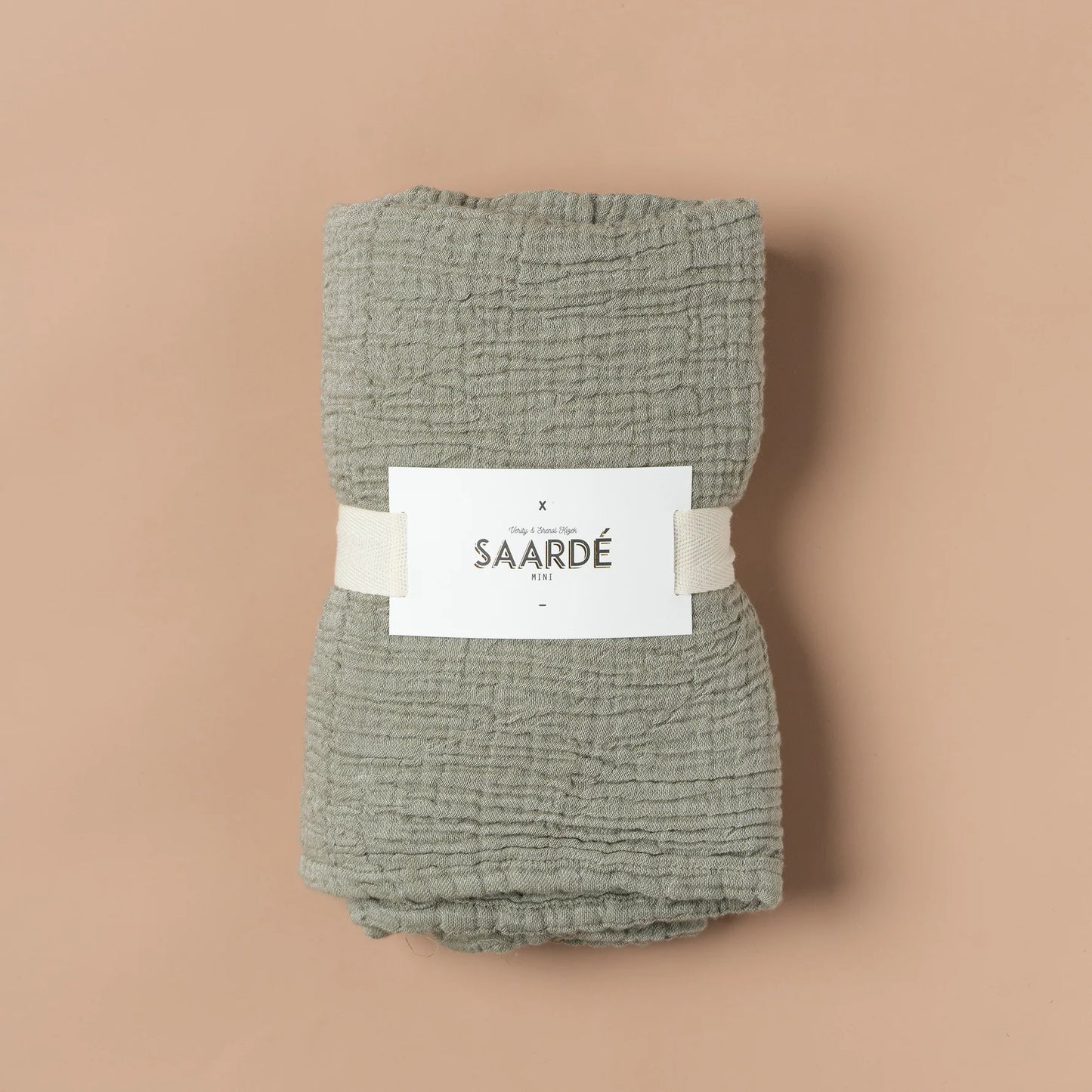 Saarde Turkish Cotton Crinkle Baby Blanket - 5 Colours