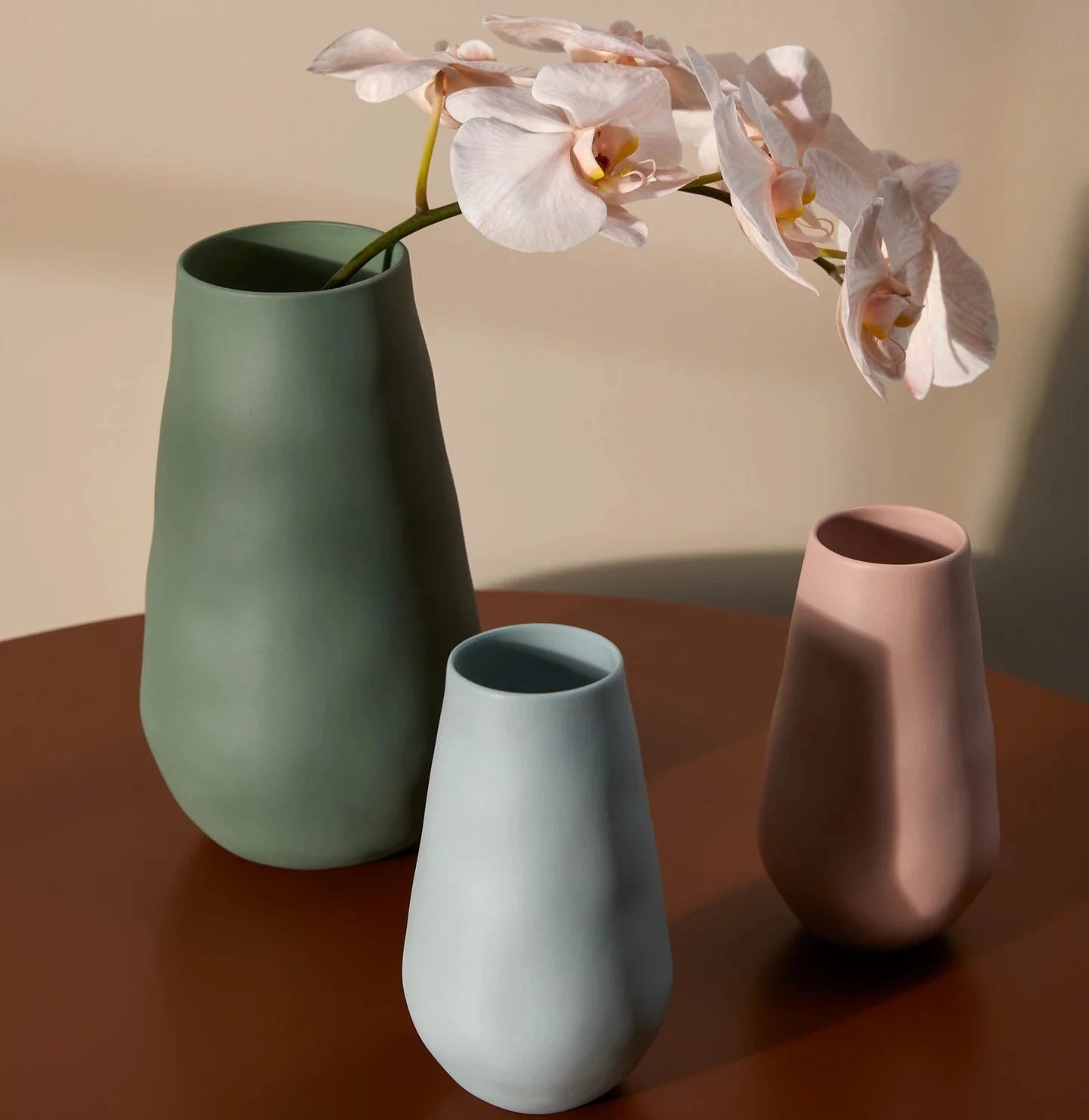 Teardrop Vase Icy Pink (M)