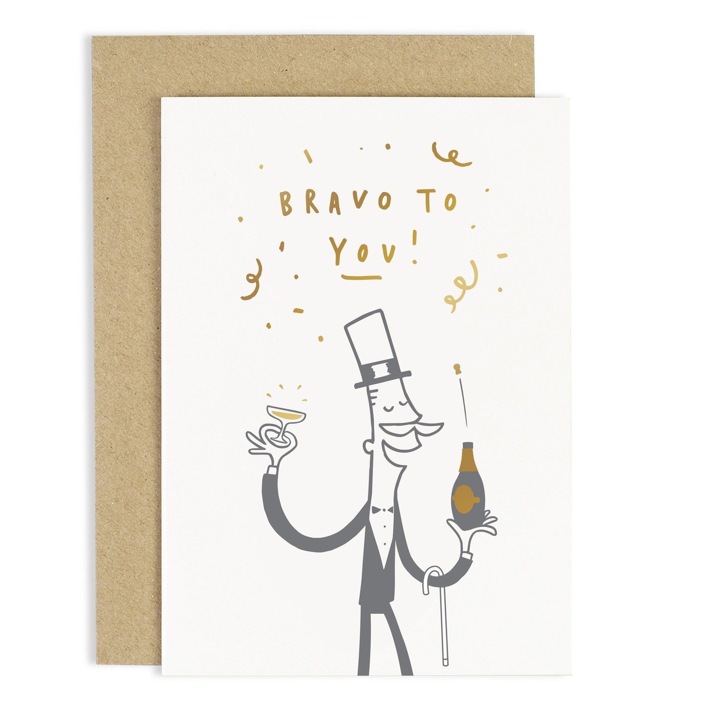 Gentleman Fantastically Brilliant Card
