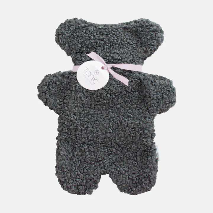 Boucle Bear Hot Water Bottle - Ivy 1L