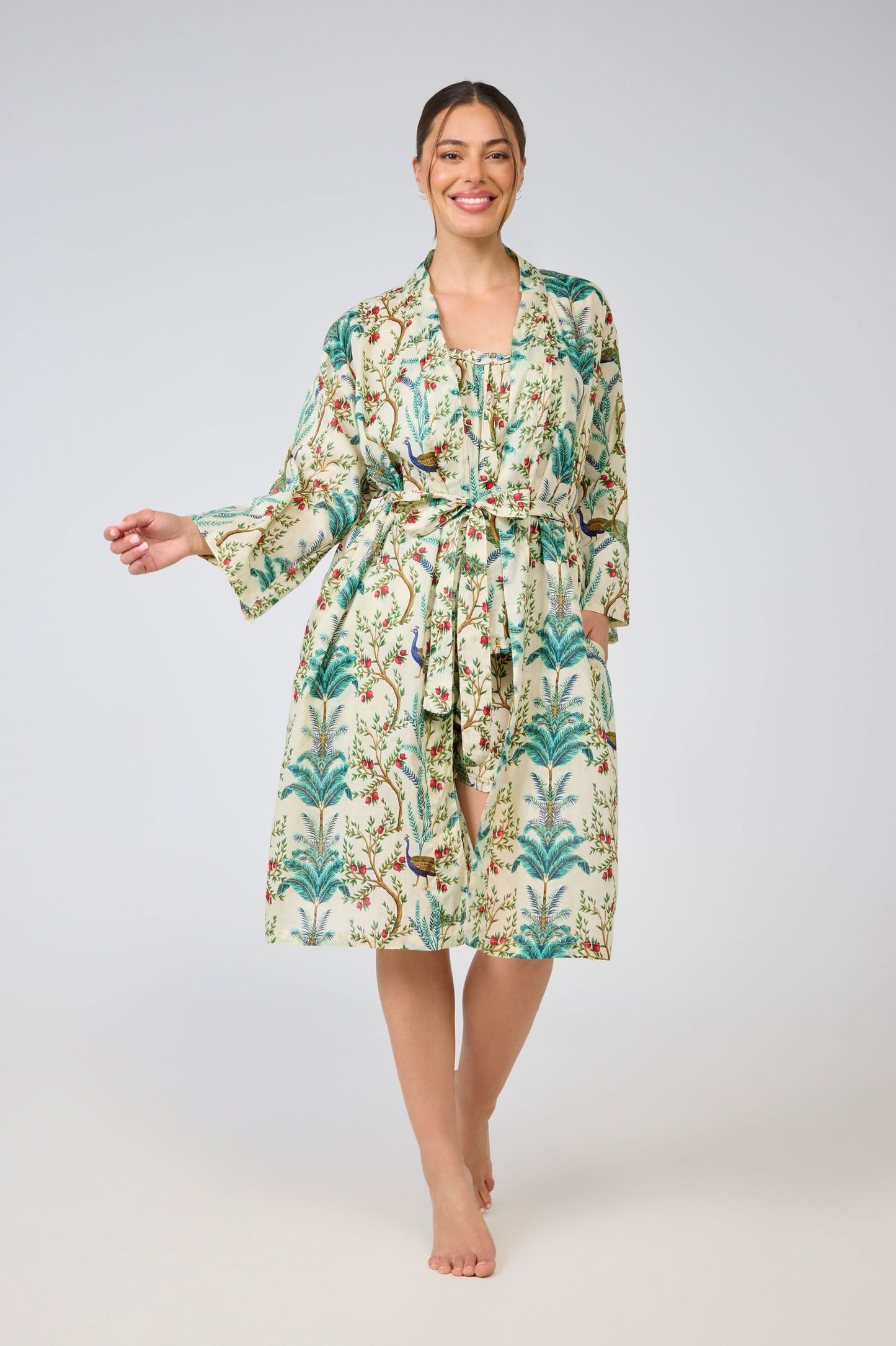 Arabella Gown/Robe - Peacocks