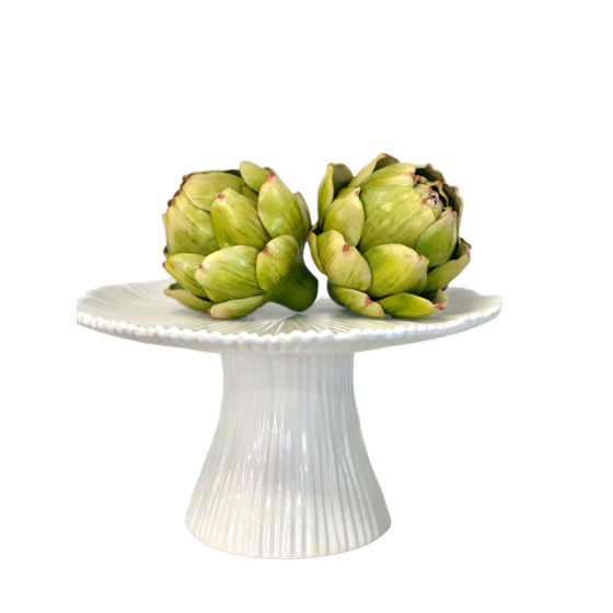 White Ceramic Cake Stand