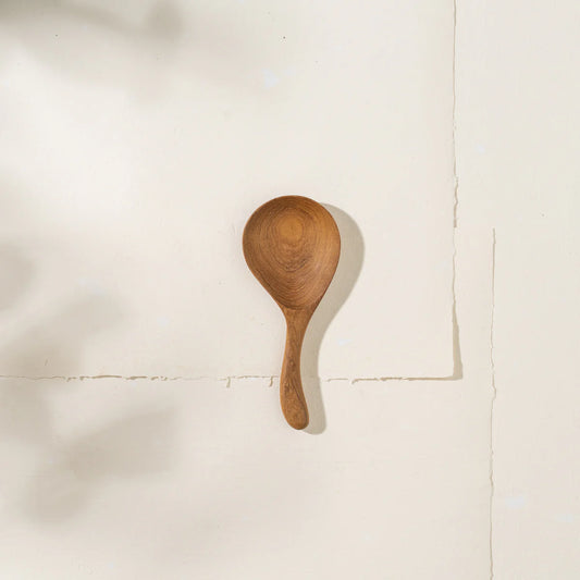 Inartisan Tio Teak Short Serving Spoon