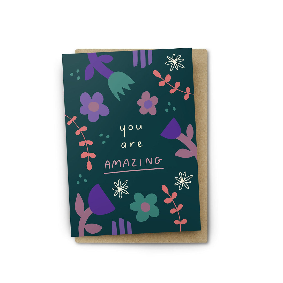 you are amazing card