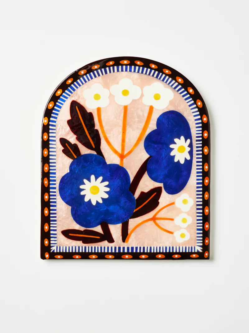 Jones & Co Bloom Nouveau Wall Art - Pink Arch