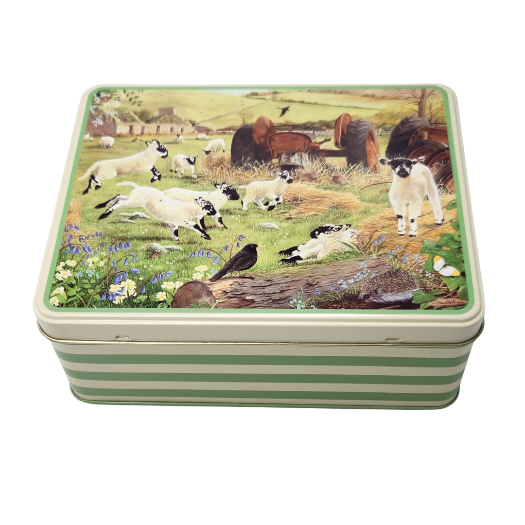 Tracy Hall Woolly Jumpers Biscuit Tin