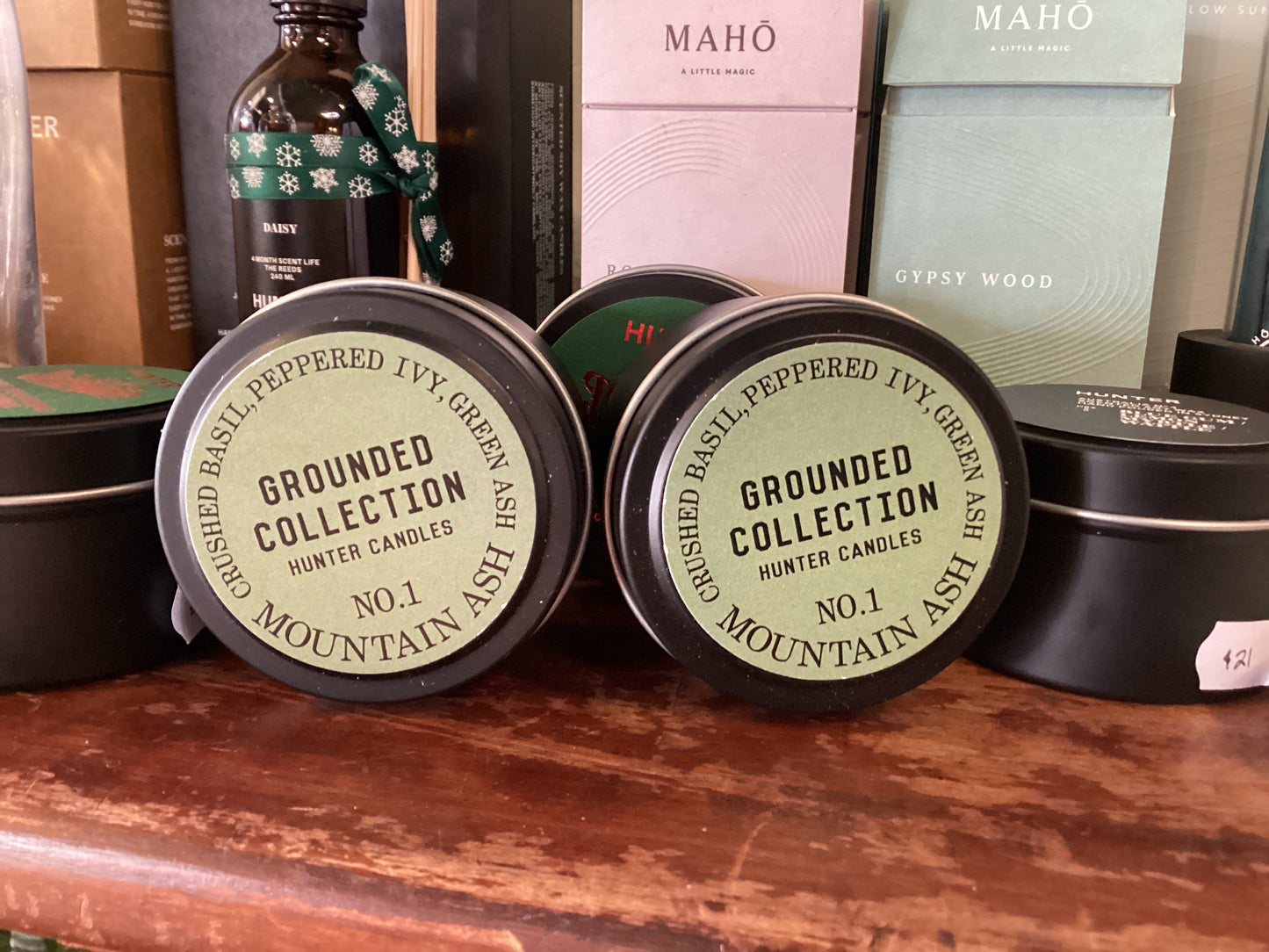 Hunter Traveller Candle -Grounded #1 Mountain Ash