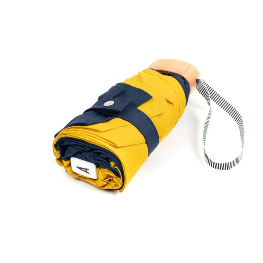 Anatole Micro-Umbrella - Two Toned - Sydney (yellow and navy blue)