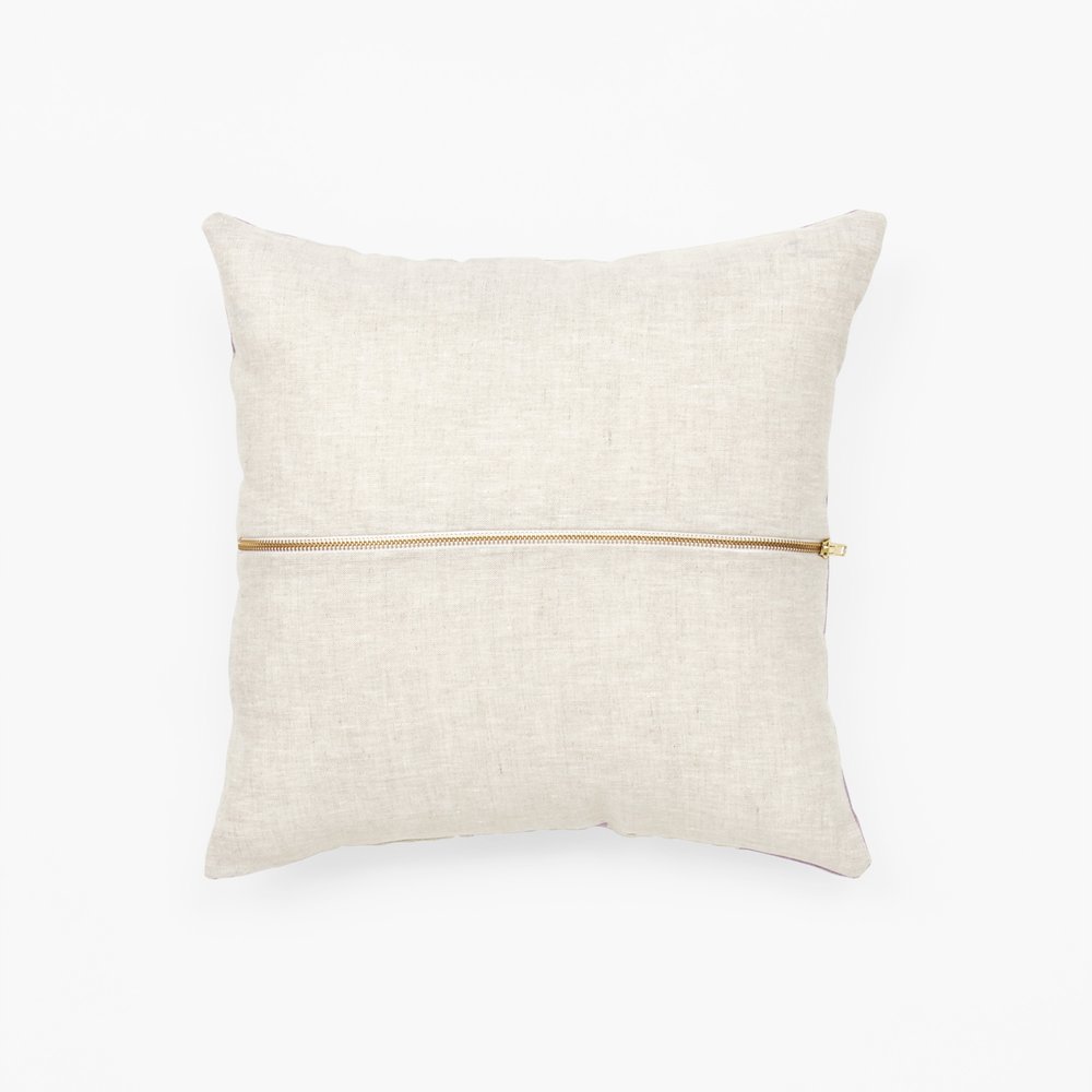 Check Linen Cushion - 40 X 40 cms 2 colours