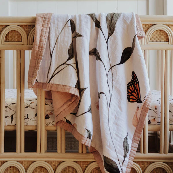 Snug as a Bub Fly Away, Butterfly Snuggly Baby Blanket