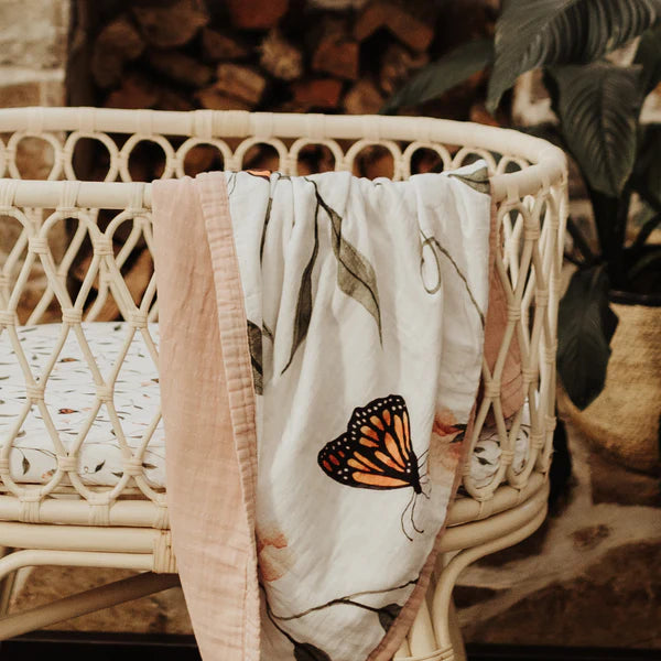 Snug as a Bub Fly Away, Butterfly Snuggly Baby Blanket