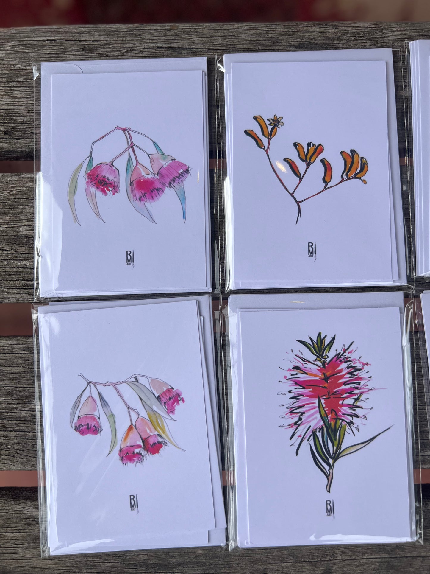 Richard Maxwell Art - Botanical Cards