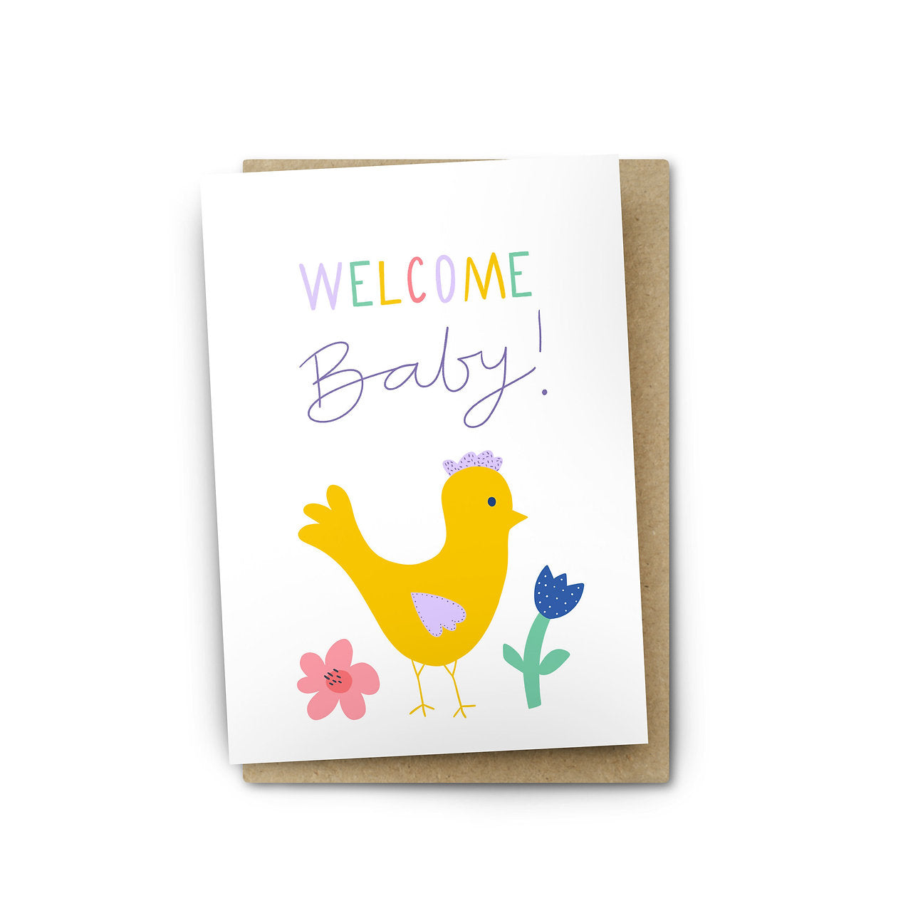 welcome baby! card