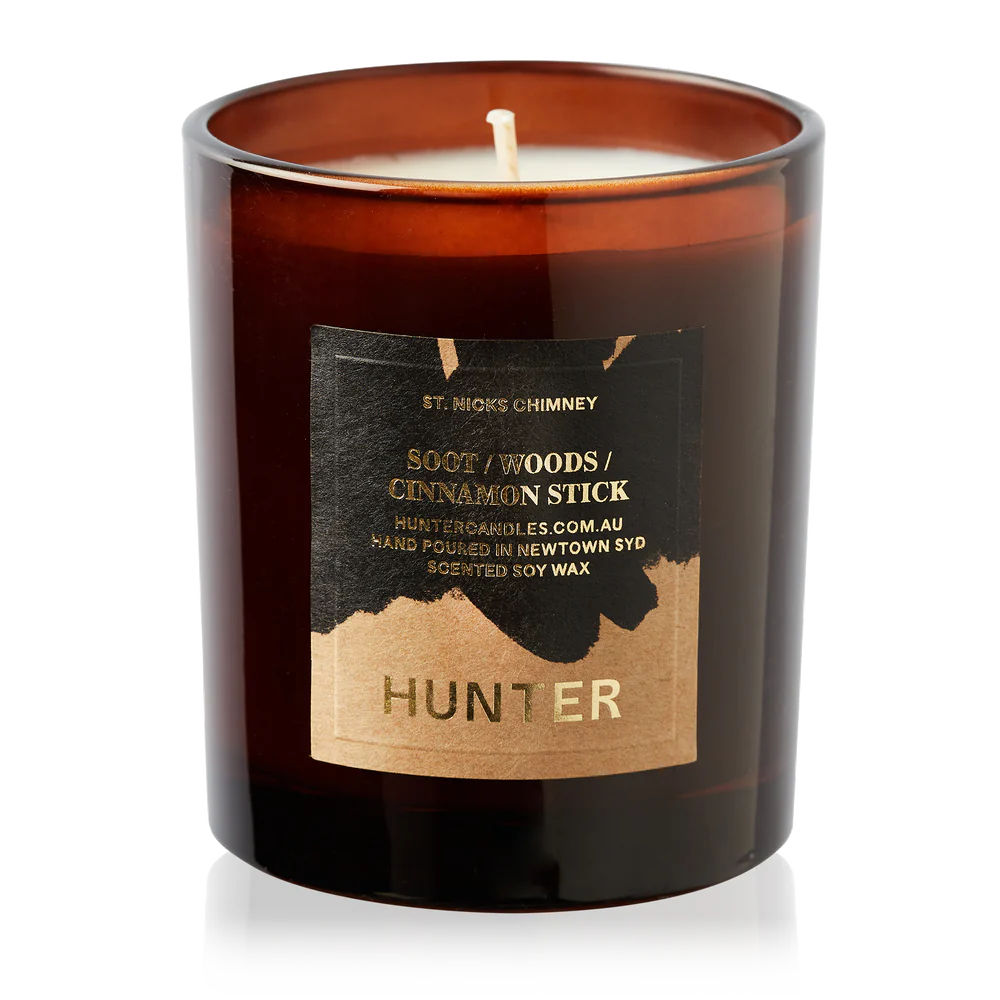 Hunter Christmas Candle - St Nicks Chimney