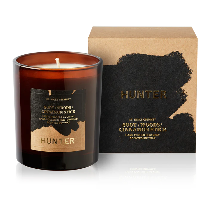 Hunter Christmas Candle - St Nicks Chimney