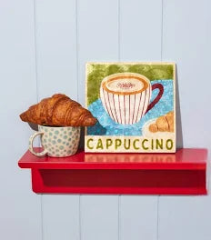 Jones & Co Barista Wall Art - Cappuccino
