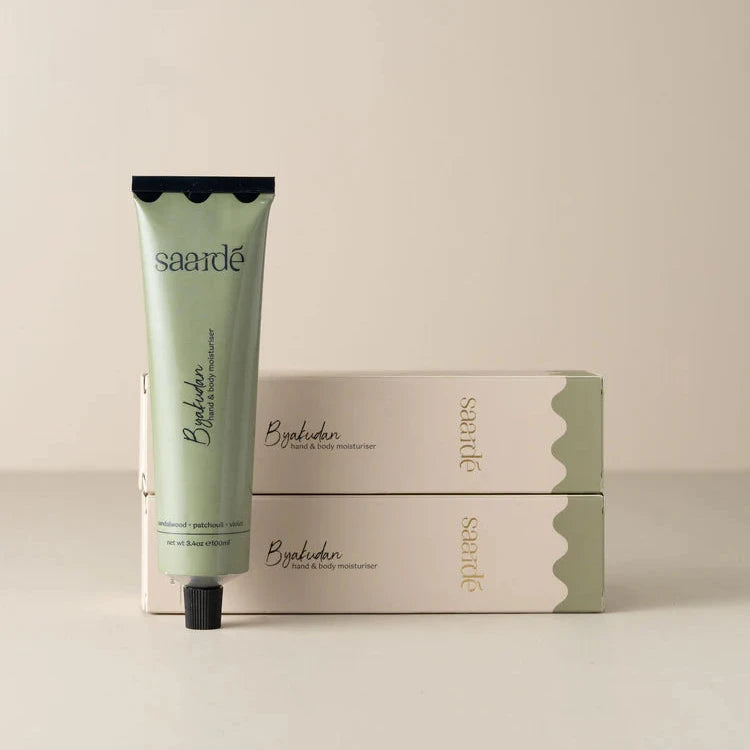 Saarde Hand and Body Moisturiser - 4 Scent Notes