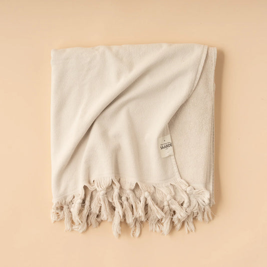 Saarde Vintage Wash Towel - Clay