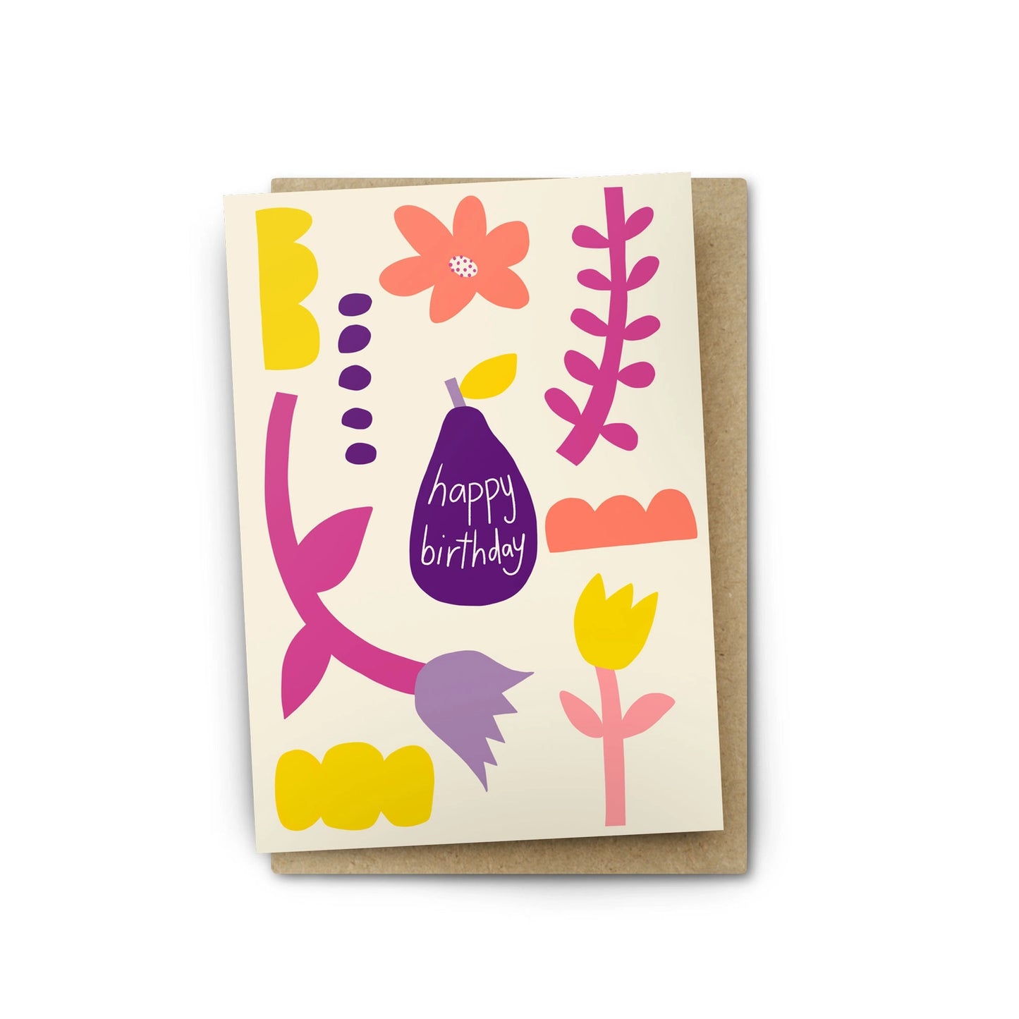 happy birthday card - picnic in the park