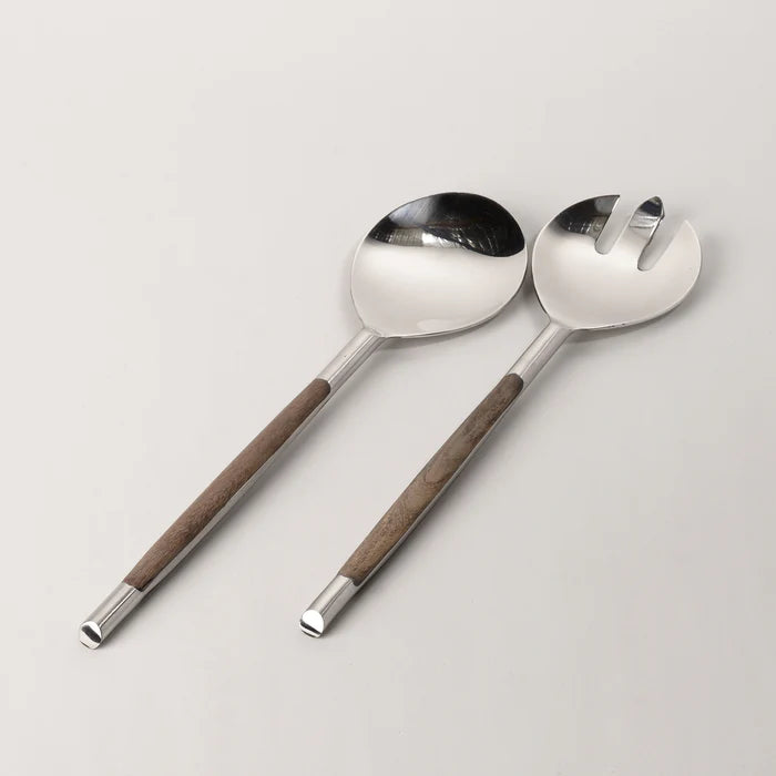 Servers - wood inlay