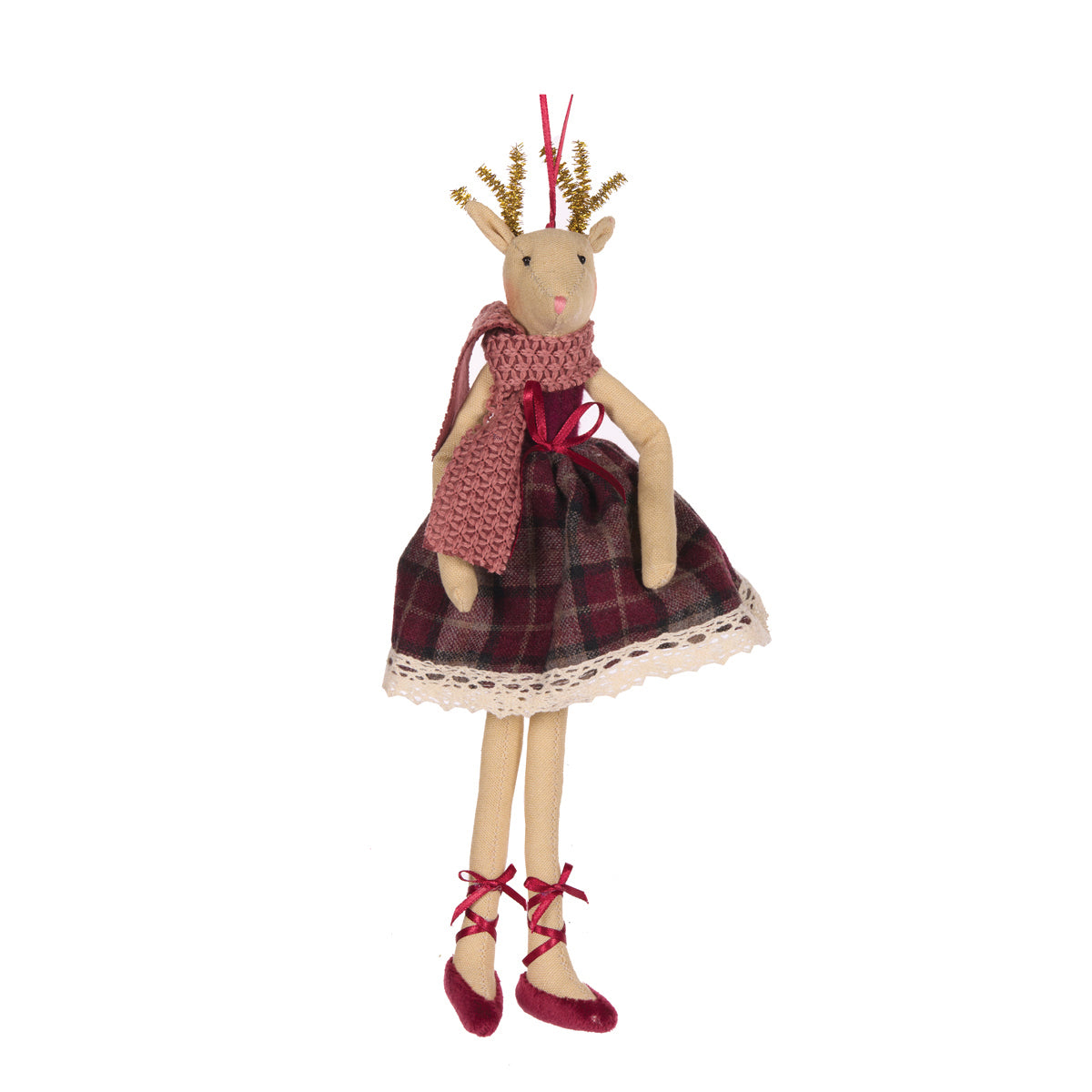 Daisie Deer Hanging Ornament
