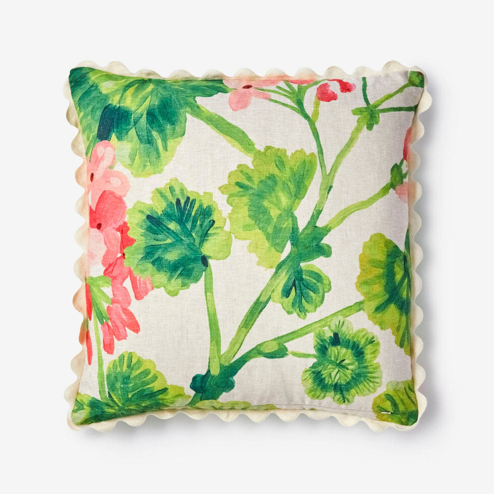 Bonnie & Neil Cushion - Geranium
