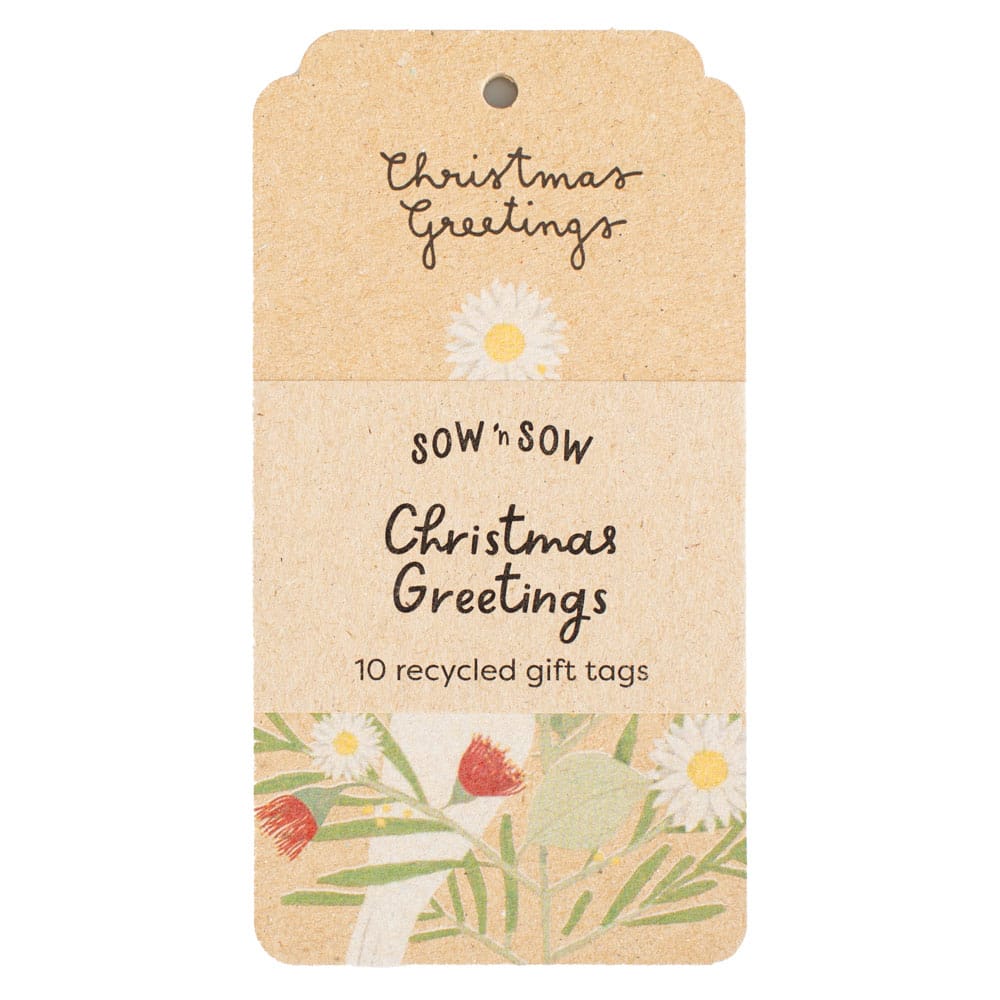 Sow 'n Sow Recycled Christmas Gift Tags