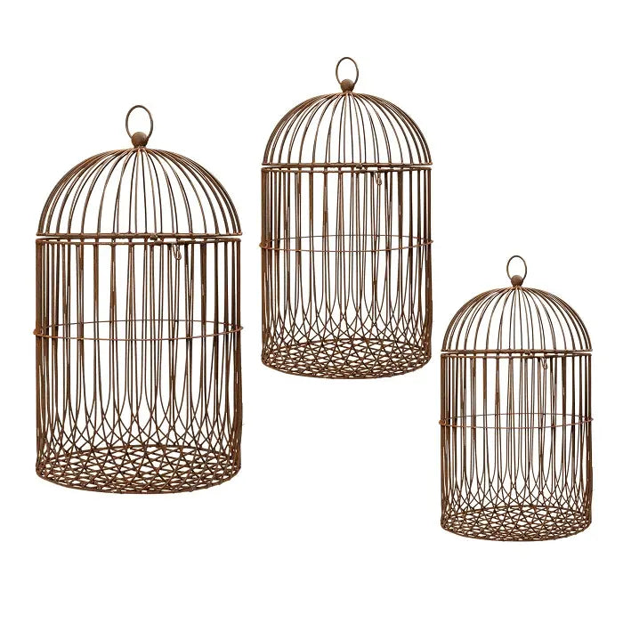 Bird cages - set of 3
