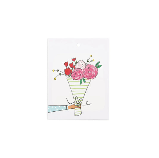 Flowers for you Gift Tag
