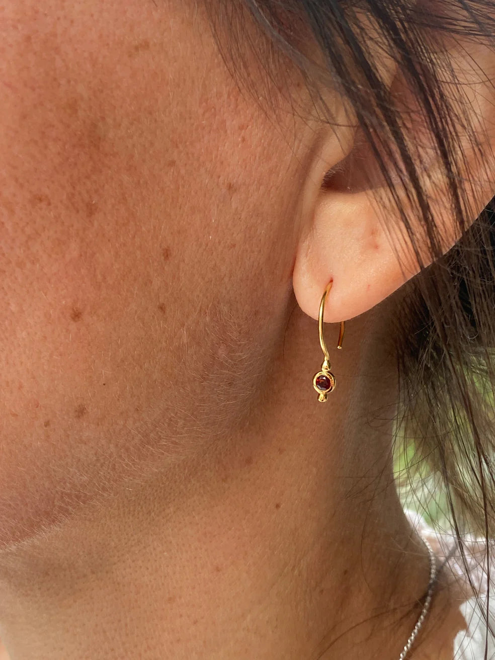 Verdant Heart Cadre Petite Earrings