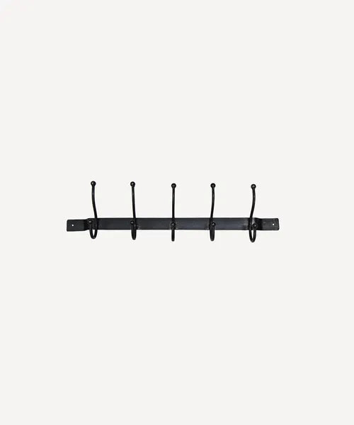 Wrought Iron 5 Hook Bar