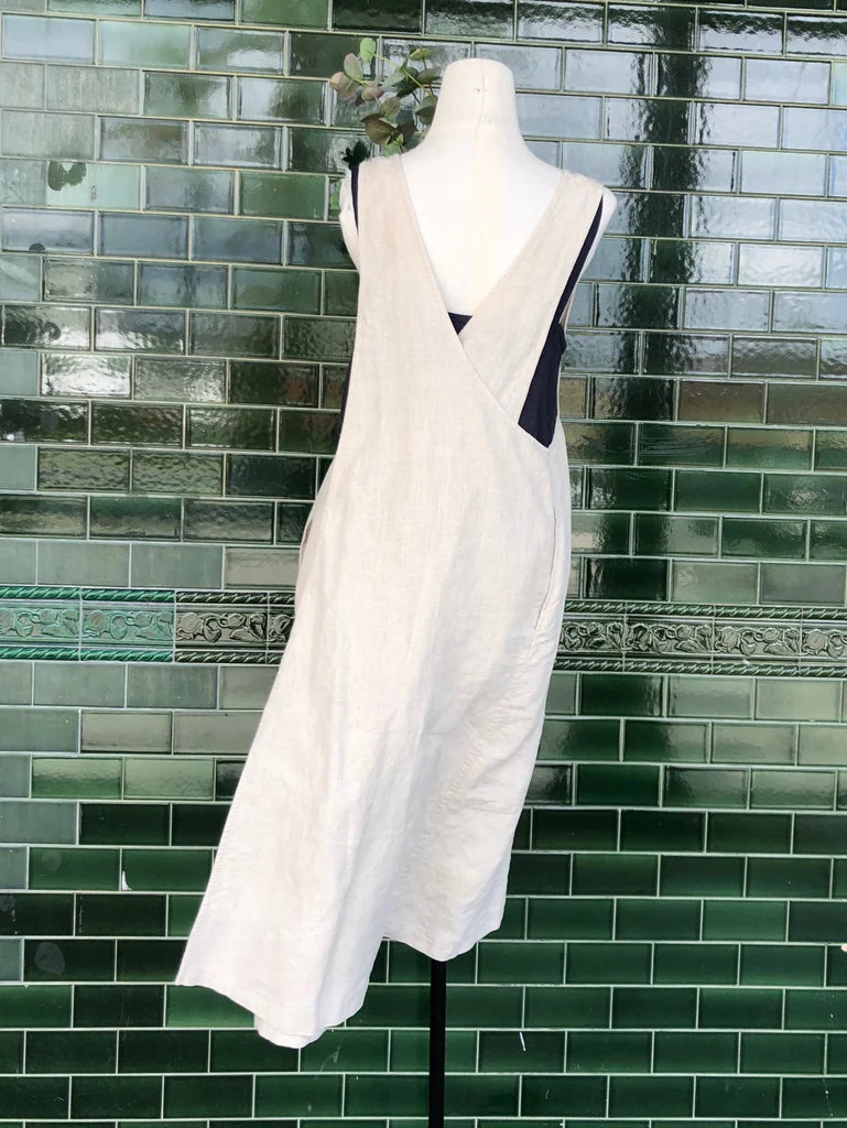Miss Molly Linen Apron Dress