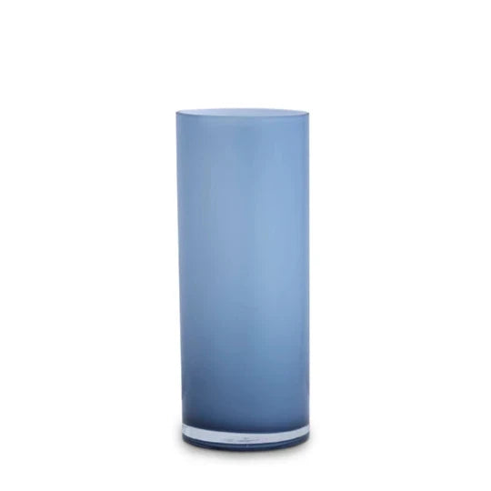 Opal Pillar Vase Sky (M)