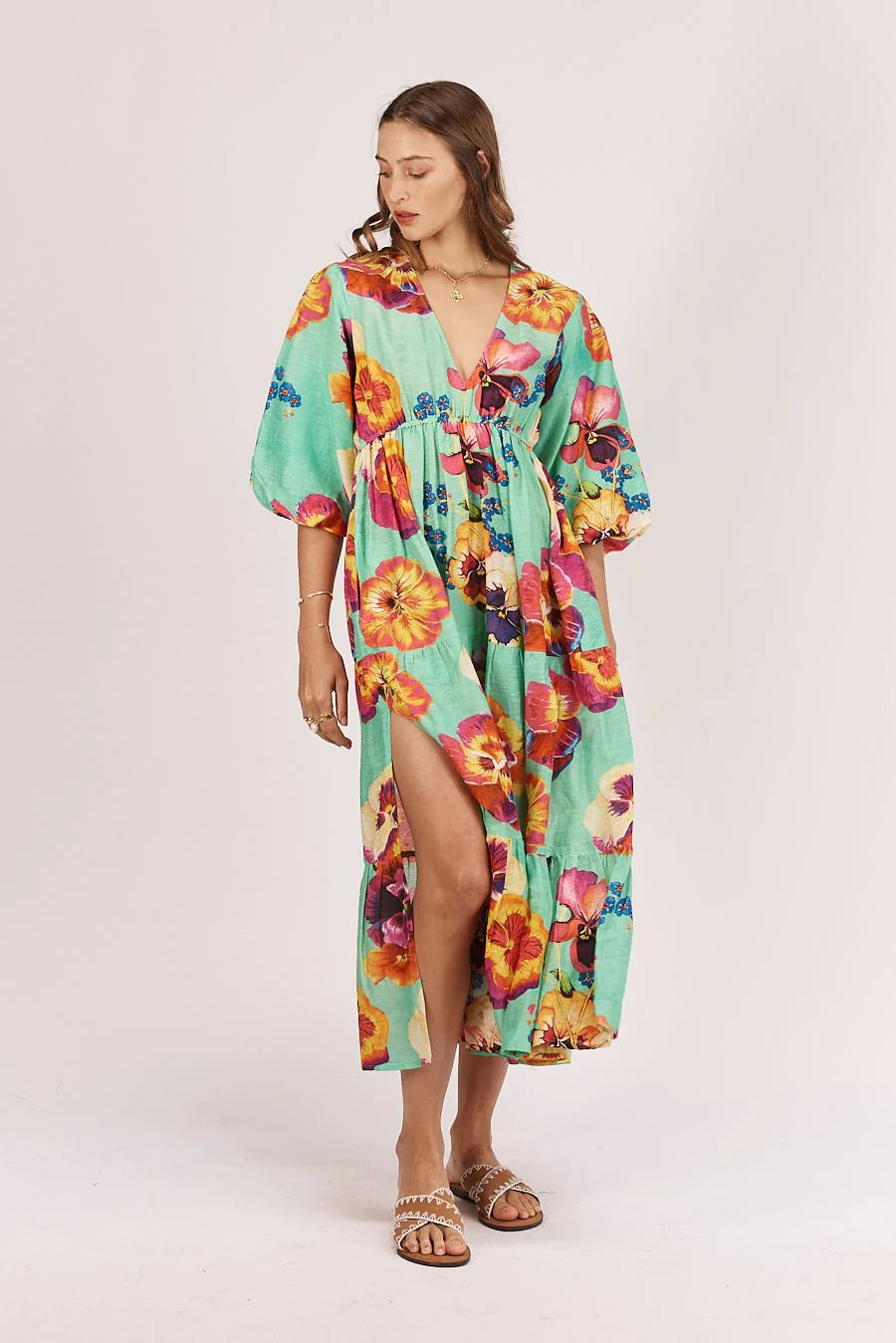 Rubyyaya Violet Maxi Dress