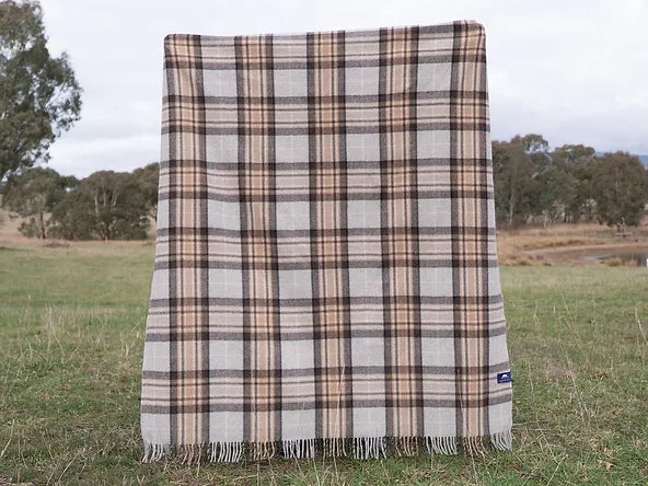 Recycled Wool Tartan Pet Pillow by Stone Hill View - 2 sizes