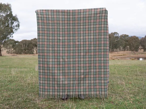 Recycled Wool Tartan Pet Pillow by Stone Hill View - 2 sizes