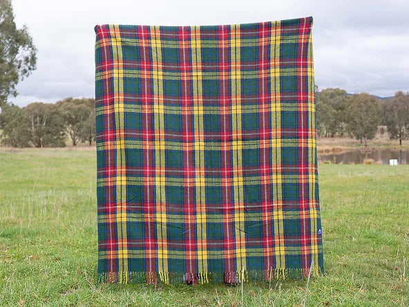 Recycled Wool Tartan Pet Pillow by Stone Hill View - 2 sizes