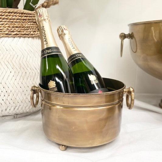 Knox Brass Ice Bucket