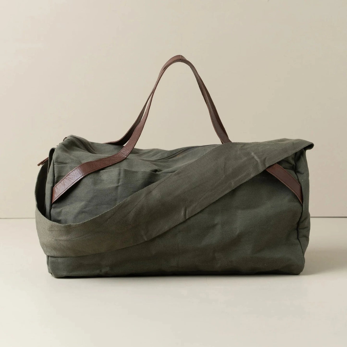 Saarde Journey Vintage Canvas Duffle Bag - 4 colours