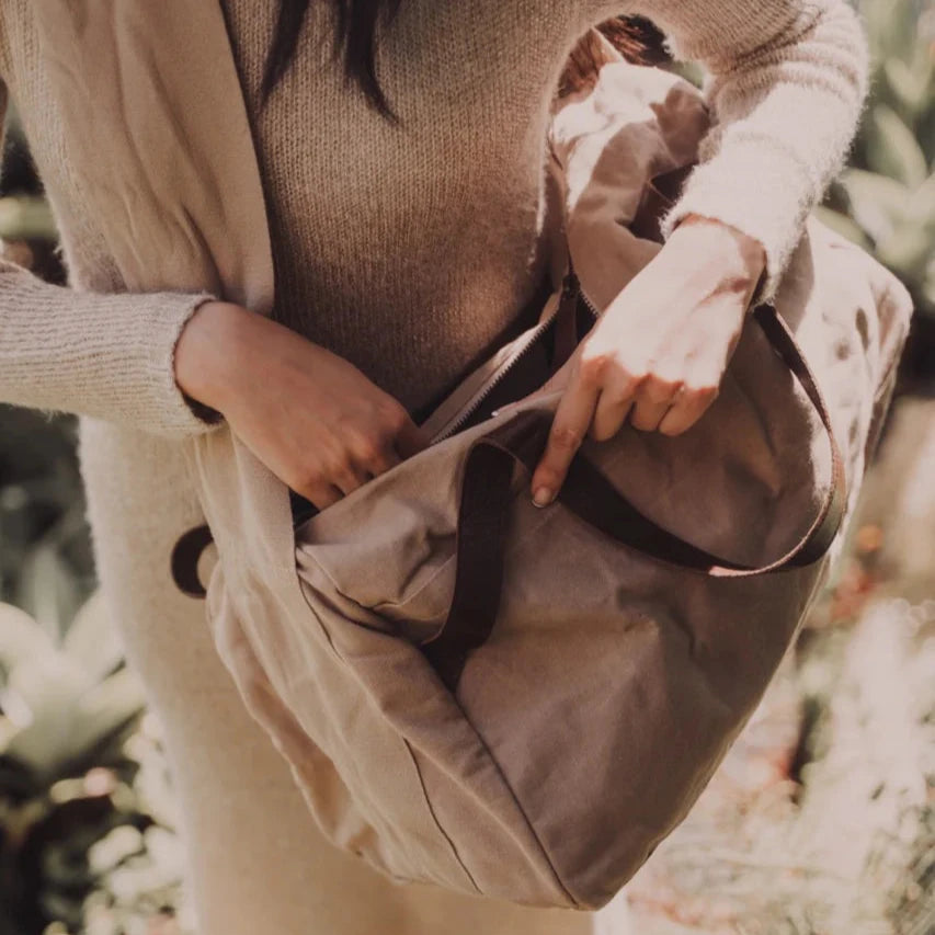 Saarde Journey Vintage Canvas Duffle Bag - 4 colours