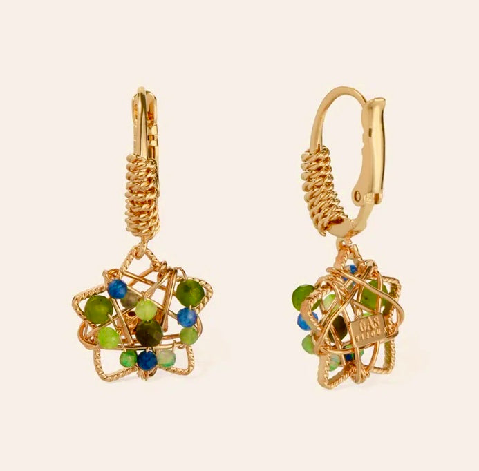 Gas Bijoux Tao Flower earrings
