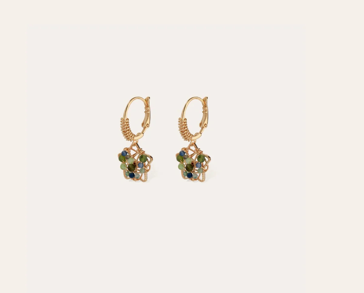 Gas Bijoux Tao Flower earrings