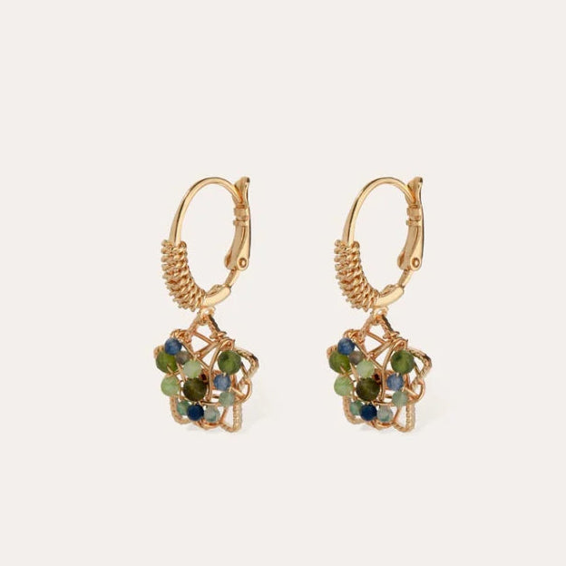 Gas Bijoux Tao Flower earrings