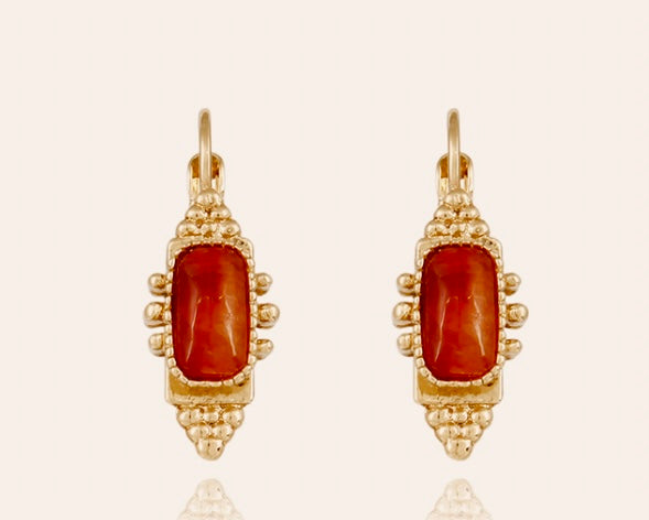 Gas Bijoux Serti Talisman earrings - 2 colours