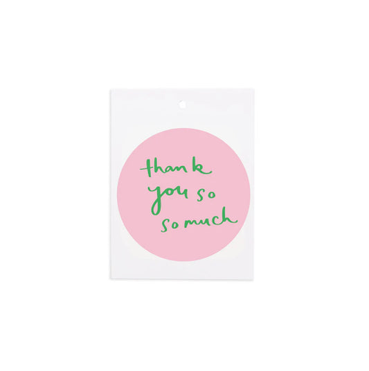 Thank You So Much Gift Tag